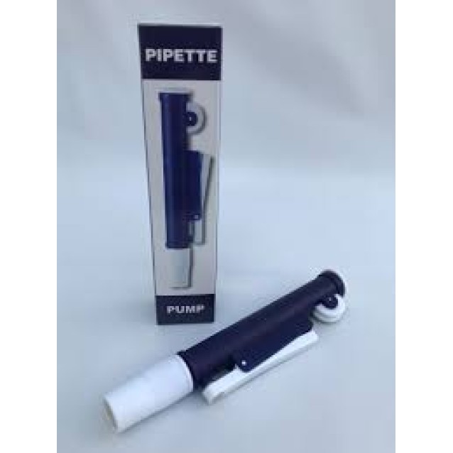 Pipetador De Volumes Manual Pi-Pump - 2Ml (Azul)